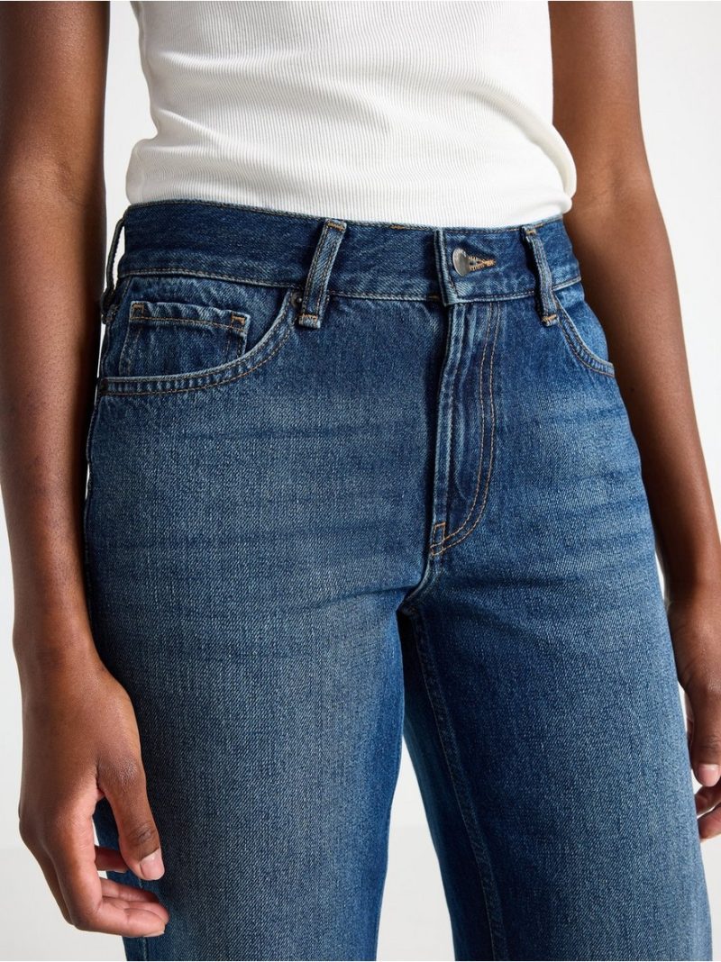 STRAIGHT  jeans with mid waist - 3007030-791