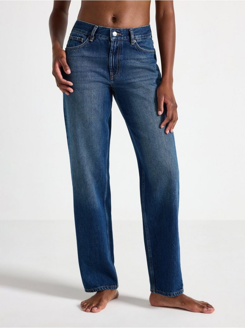STRAIGHT  jeans with mid waist - 3007030-791