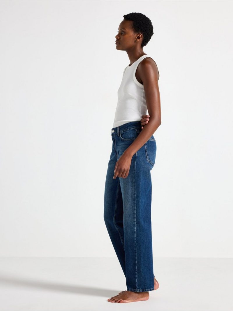 STRAIGHT  jeans with mid waist - 3007030-791