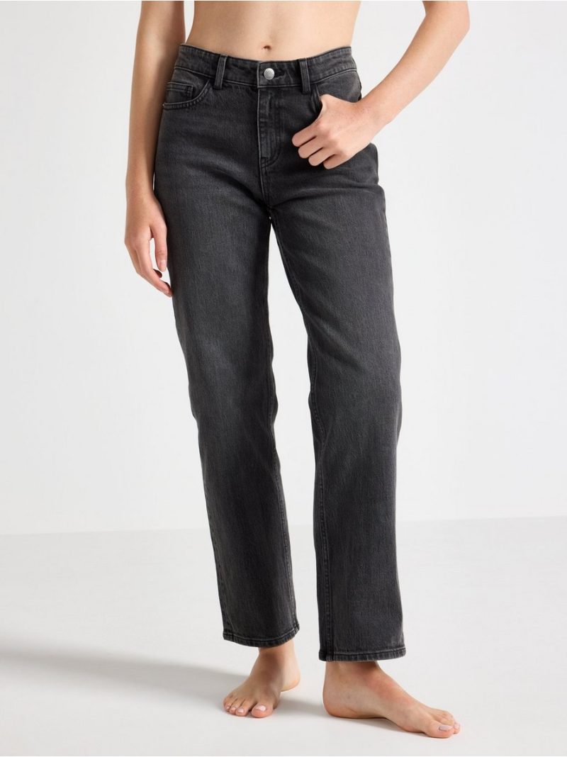 STRAIGHT Nea cropped jeans with light stretch - 3007033-141
