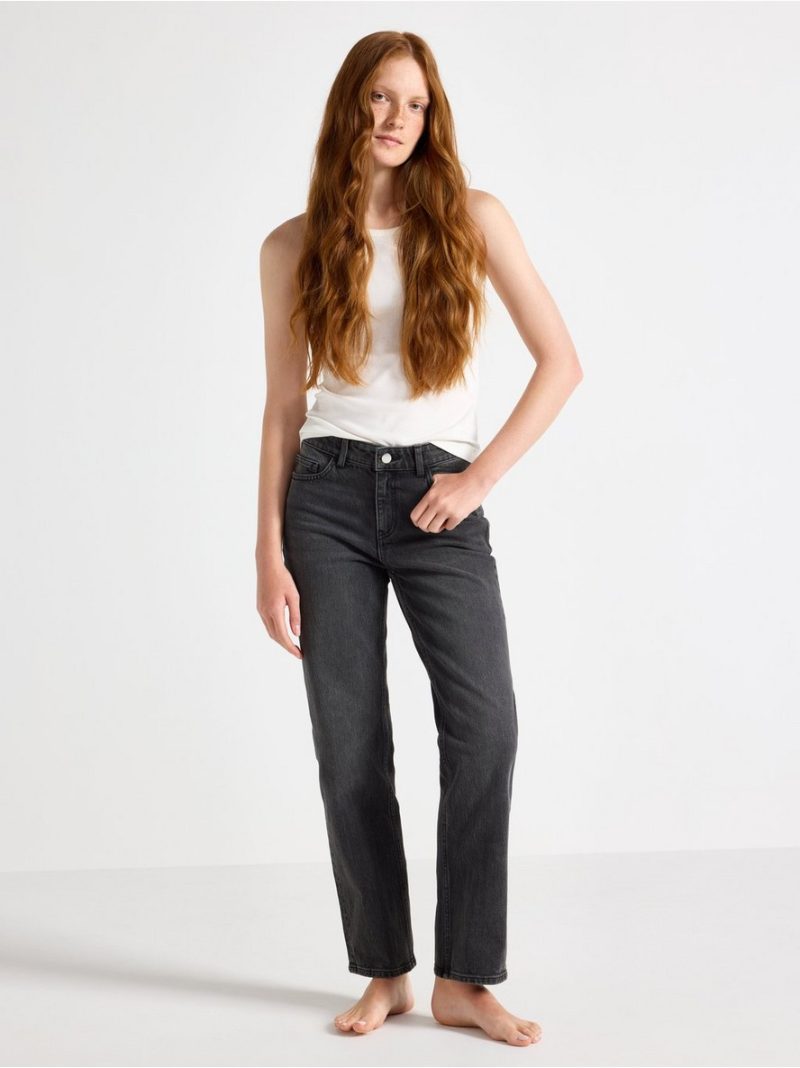- STRAIGHT Nea cropped jeans with light stretch STRAIGHT Nea cropped jeans with light stretch - 3007033-141
