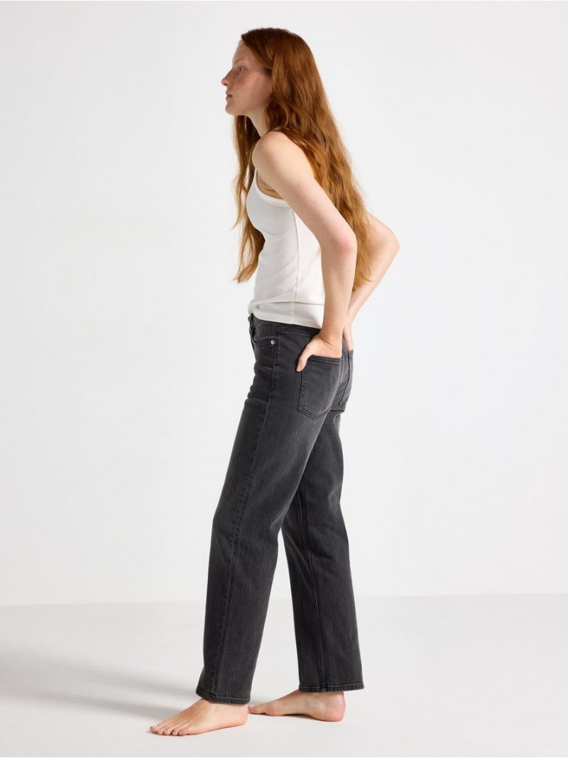 STRAIGHT Nea cropped jeans with light stretch - 3007033-141