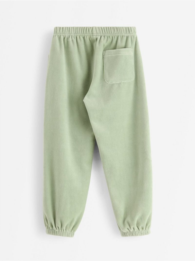 Joggers in velour - 3007034-3905