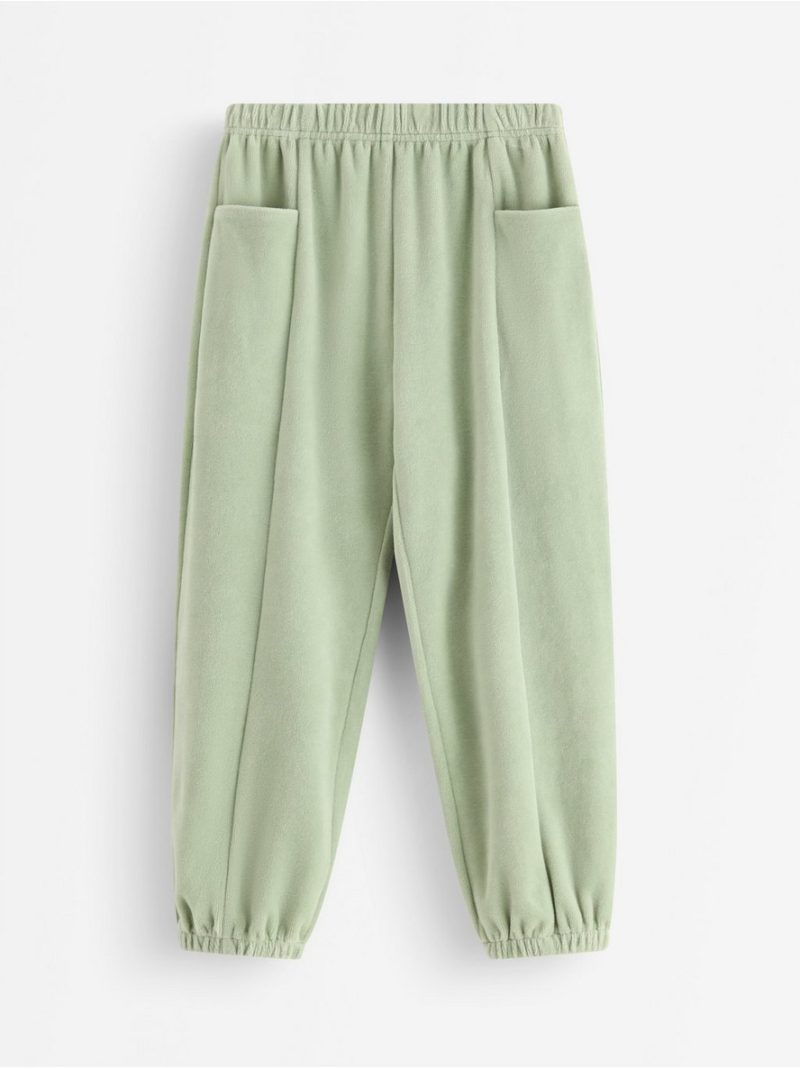 Joggers in velour - 3007034-3905