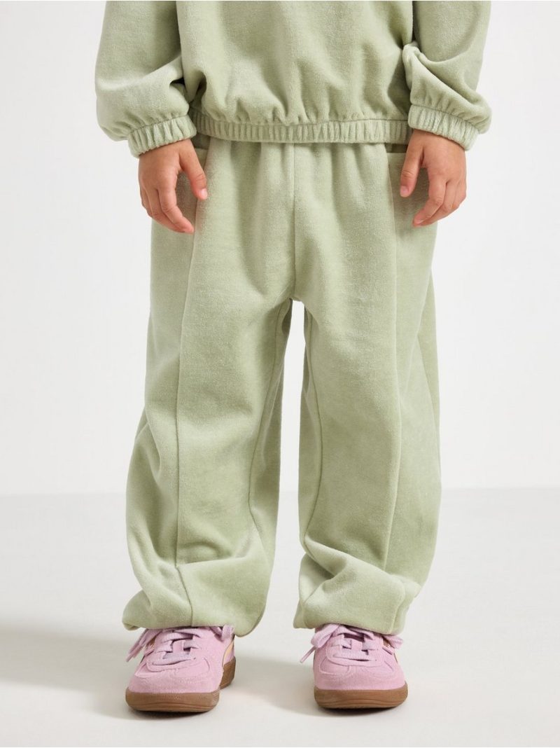Joggers in velour - 3007034-3905