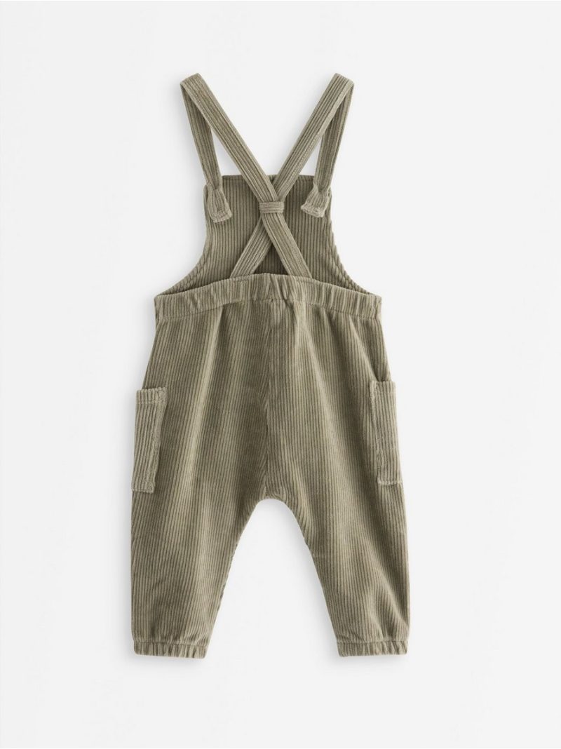 Pantalone - Bib trousers in corduroy - 3007040-6901