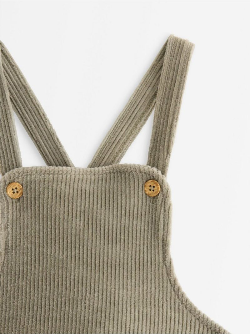 Pantalone - Bib trousers in corduroy - 3007040-6901