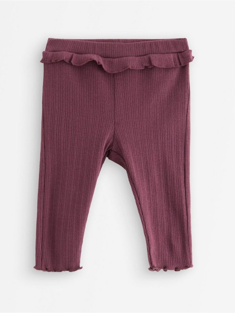 - Leggings with frill Leggings with frill - 3007043-9439