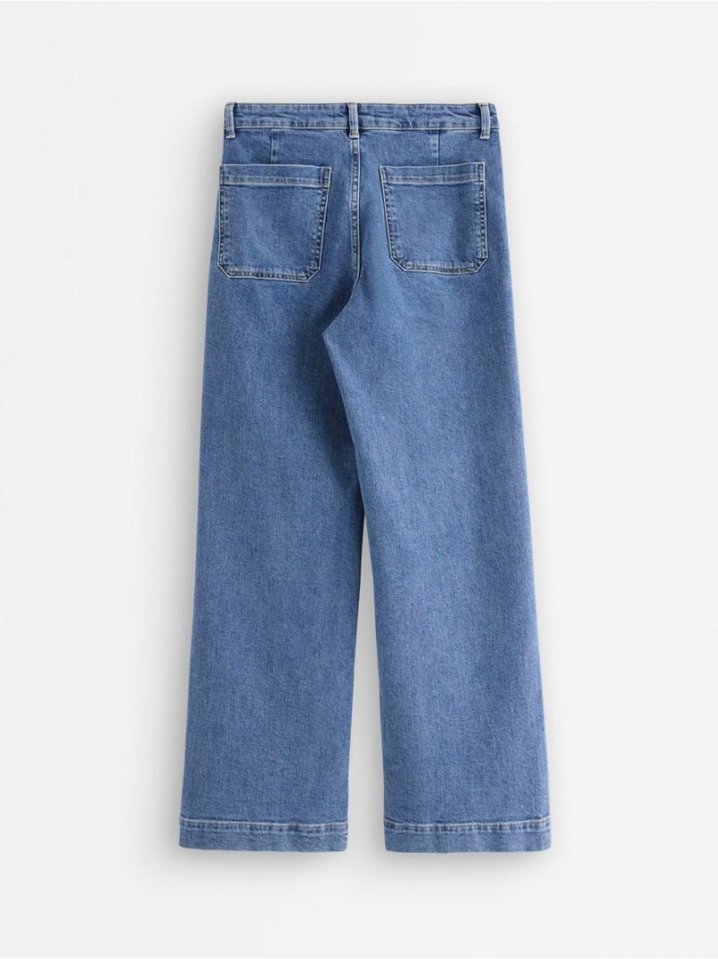 WIDE  jeans with high waist - 3007054-791