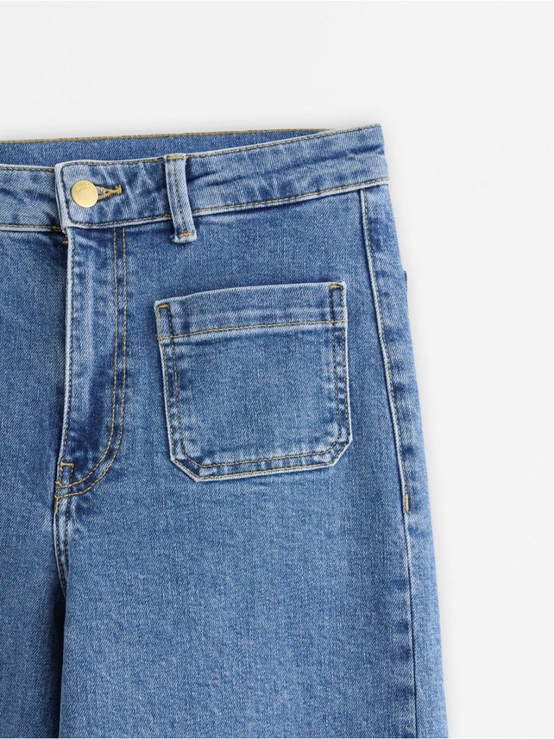 WIDE  jeans with high waist - 3007054-791