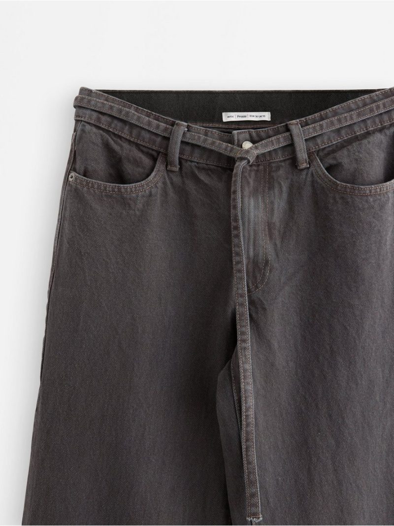 WIDE Peggy  jeans with mid waist - 3007055-9608