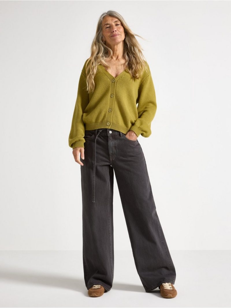 - WIDE Peggy  jeans with mid waist WIDE Peggy  jeans with mid waist - 3007055-9608