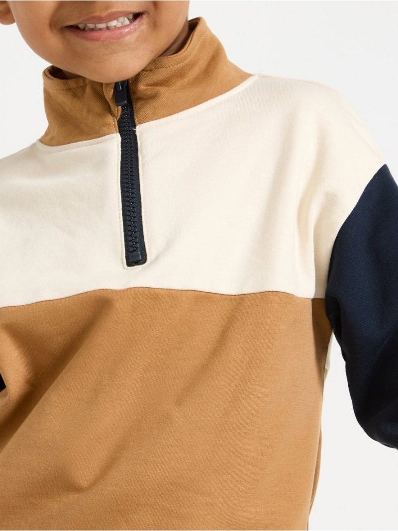Sweatshirt with half-zip - 3007065-7269