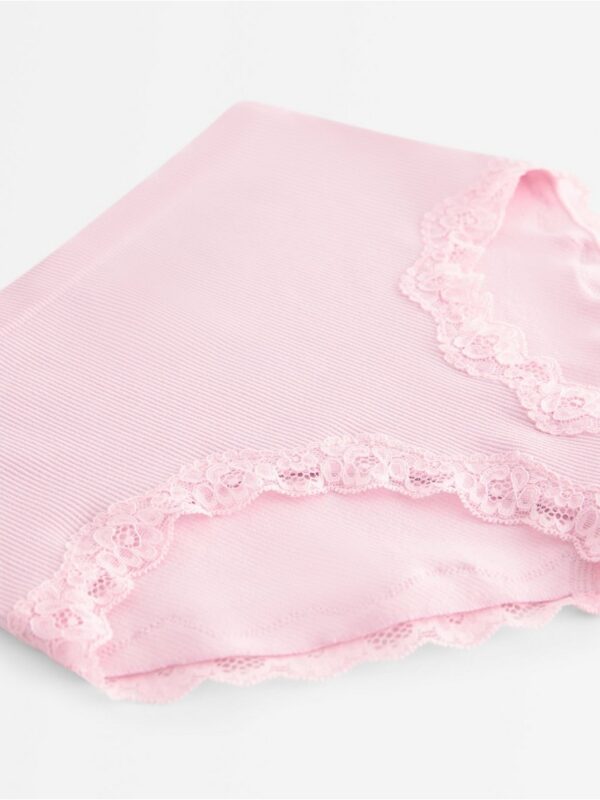 Ribbed briefs with high waist - 3007072-6667
