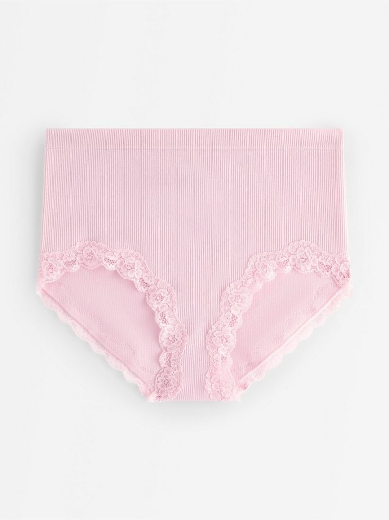 Gacice - Ribbed briefs with high waist - 3007072-6667