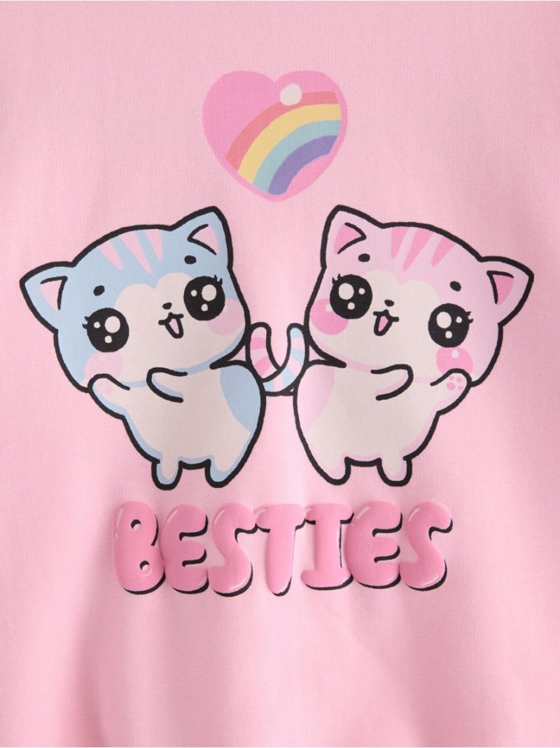 Sweatshirt with brushed inside - 3007083-3679