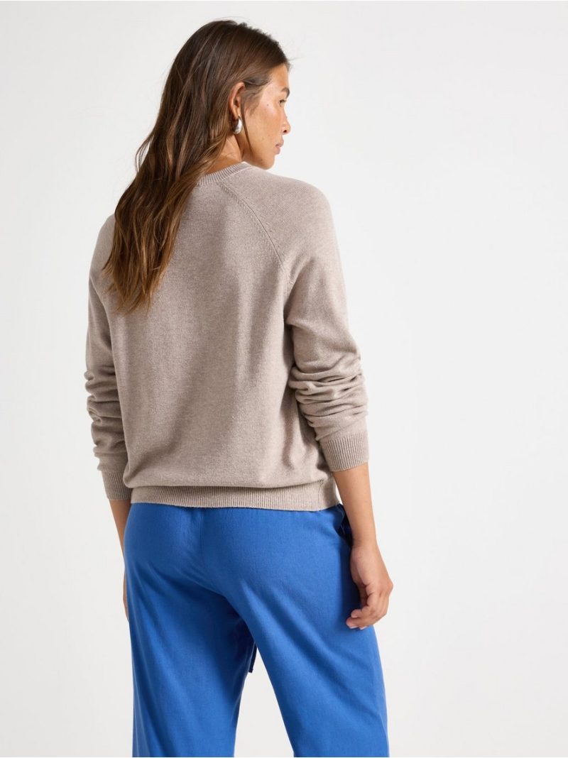 Fine-knit jumper - 3007121-7292