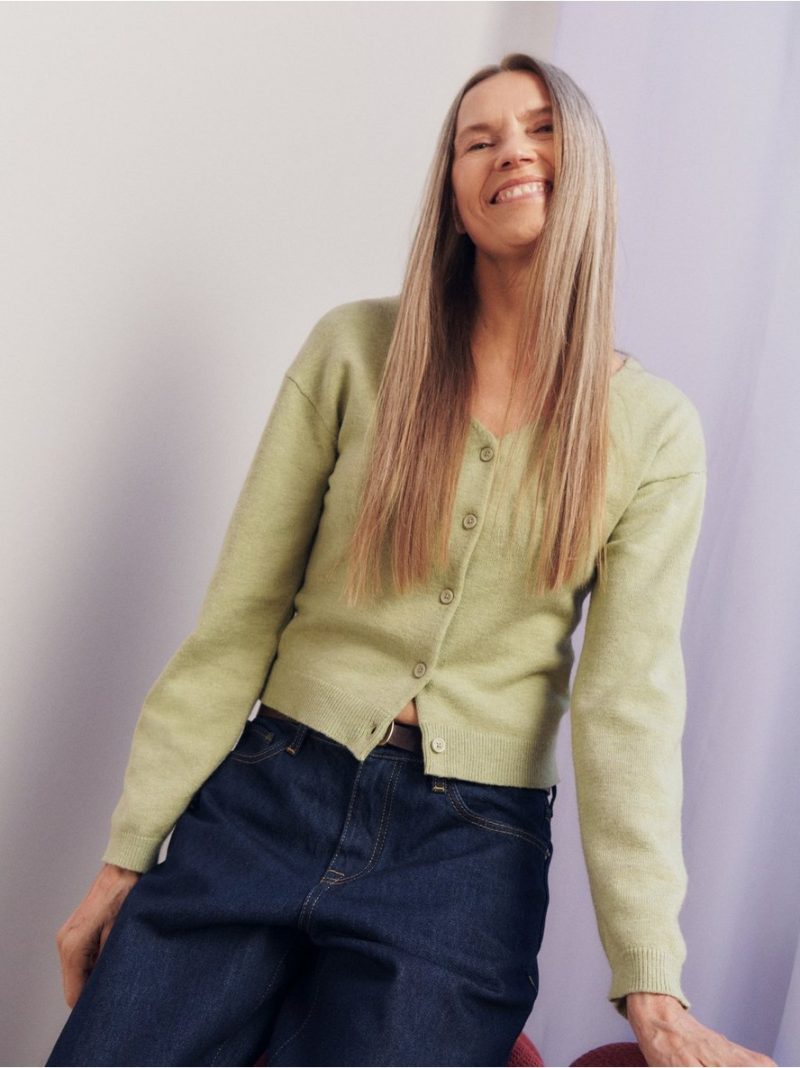 Knitted cardigan - 3007137-3378