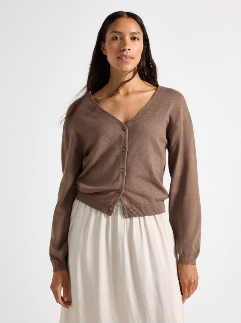 Knitted cardigan - 3007137-9618