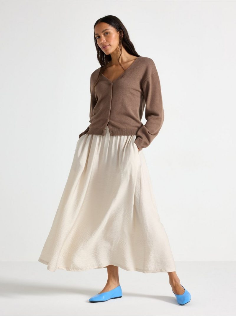 Knitted cardigan - 3007137-9618