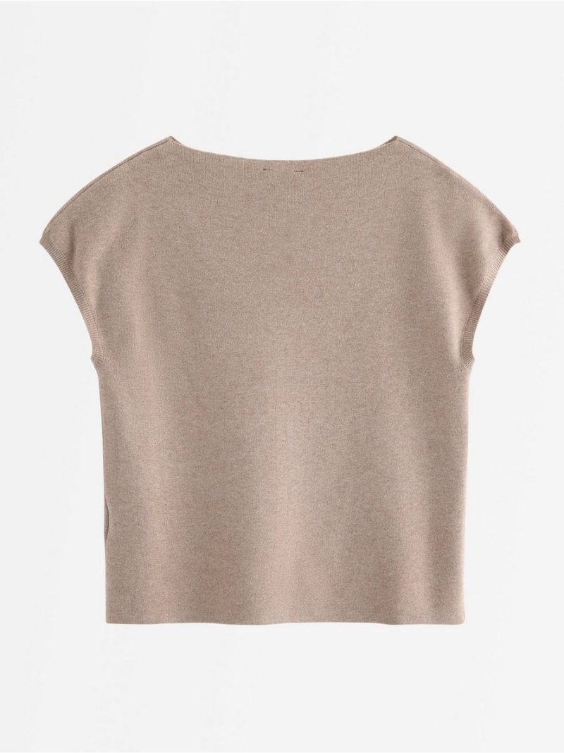 Dzemper - Fine-knit top - 3007143-7292