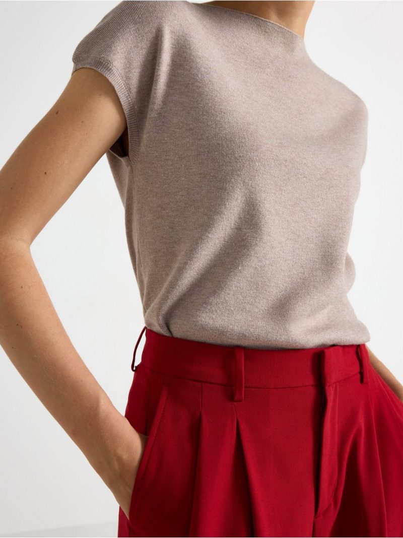 Dzemper - Fine-knit top - 3007143-7292