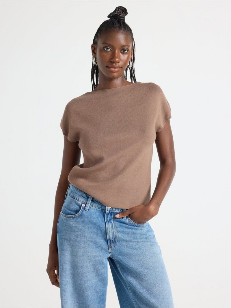 - Dzemper - Fine-knit top Dzemper - Fine-knit top - 3007143-9618
