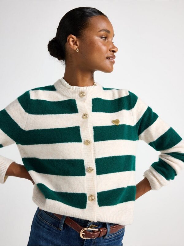 Knitted cardigan - 3007177-8649