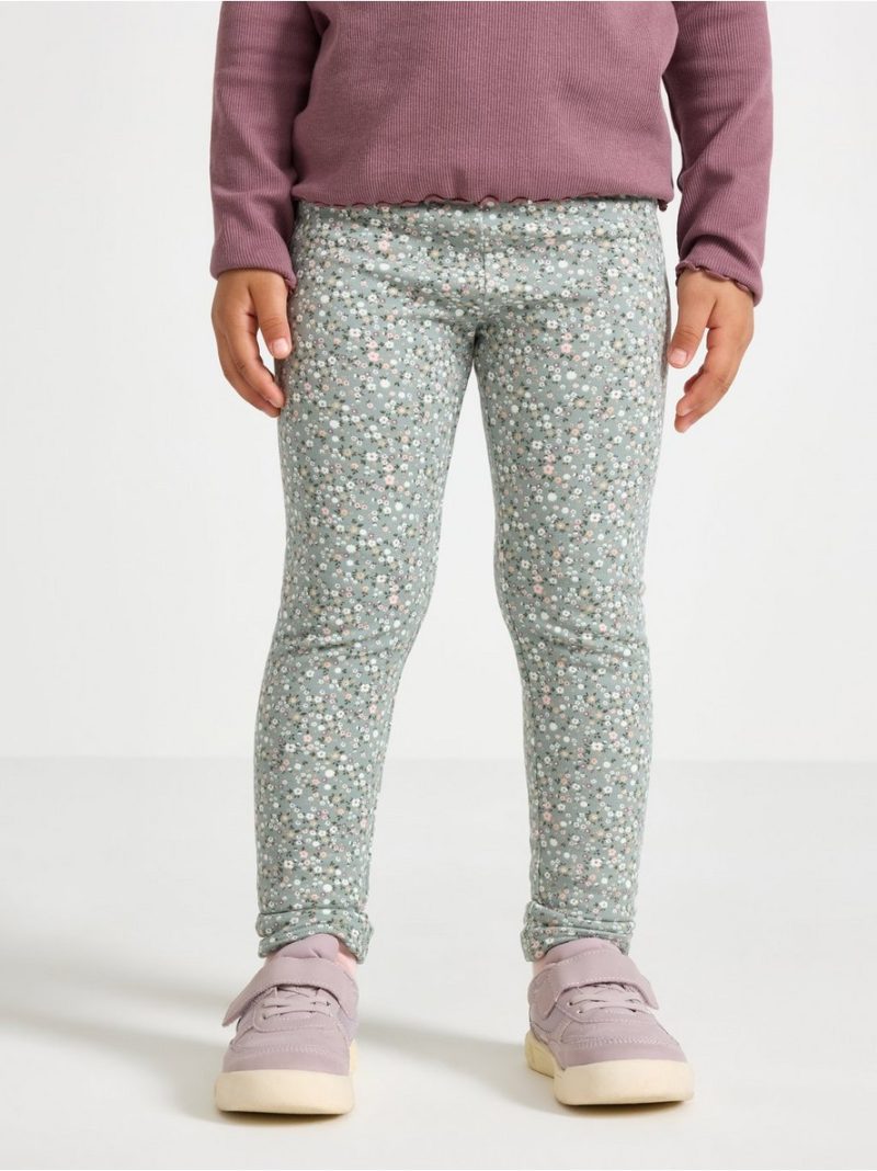 Leggings with brushed inside - 3007191-3478