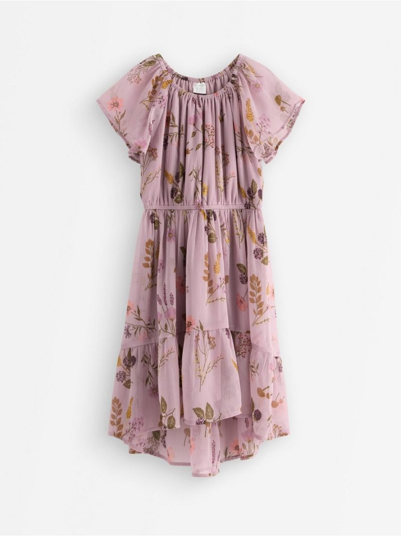 Dress in chiffon - 3007197-8121