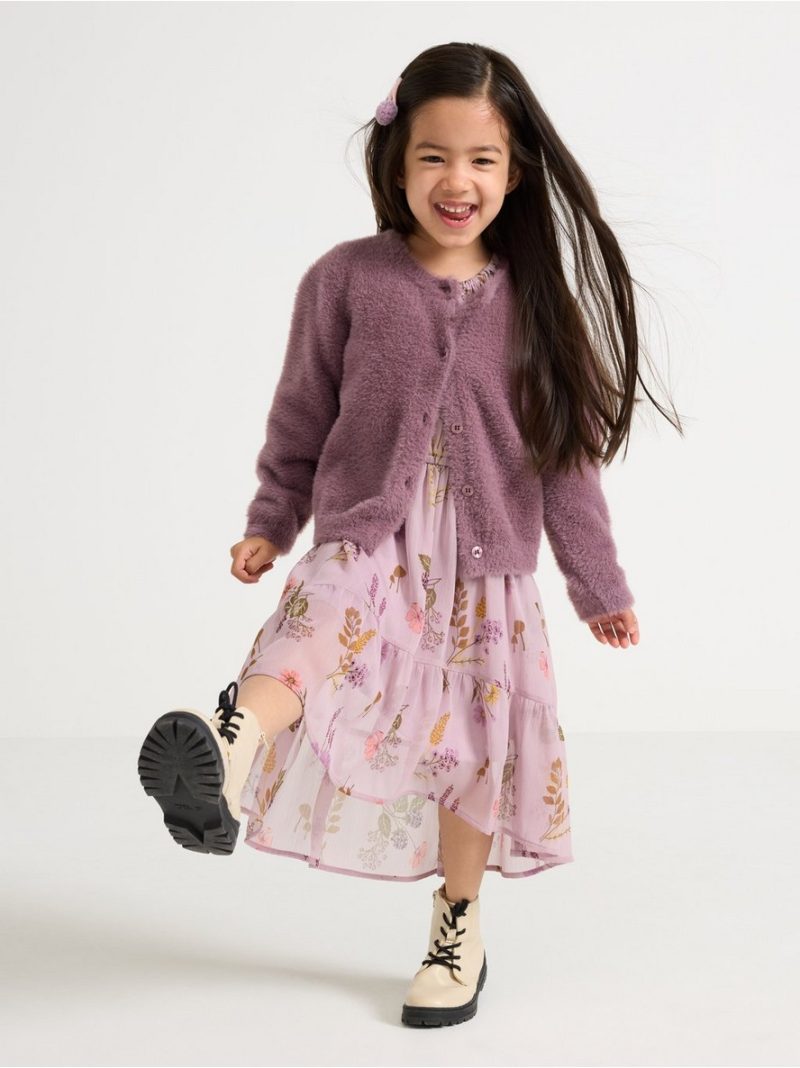 Dress in chiffon - 3007197-8121