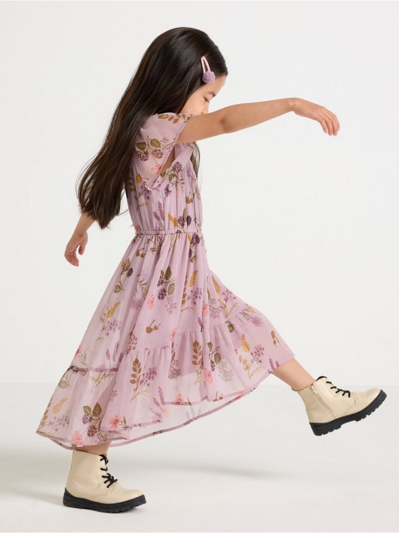 Dress in chiffon - 3007197-8121