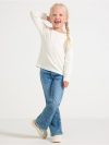 FREJA Flared leg jeans with hearts - 3007220-791
