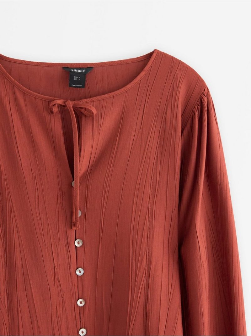 Long-sleeved blouse - 3007241-7235