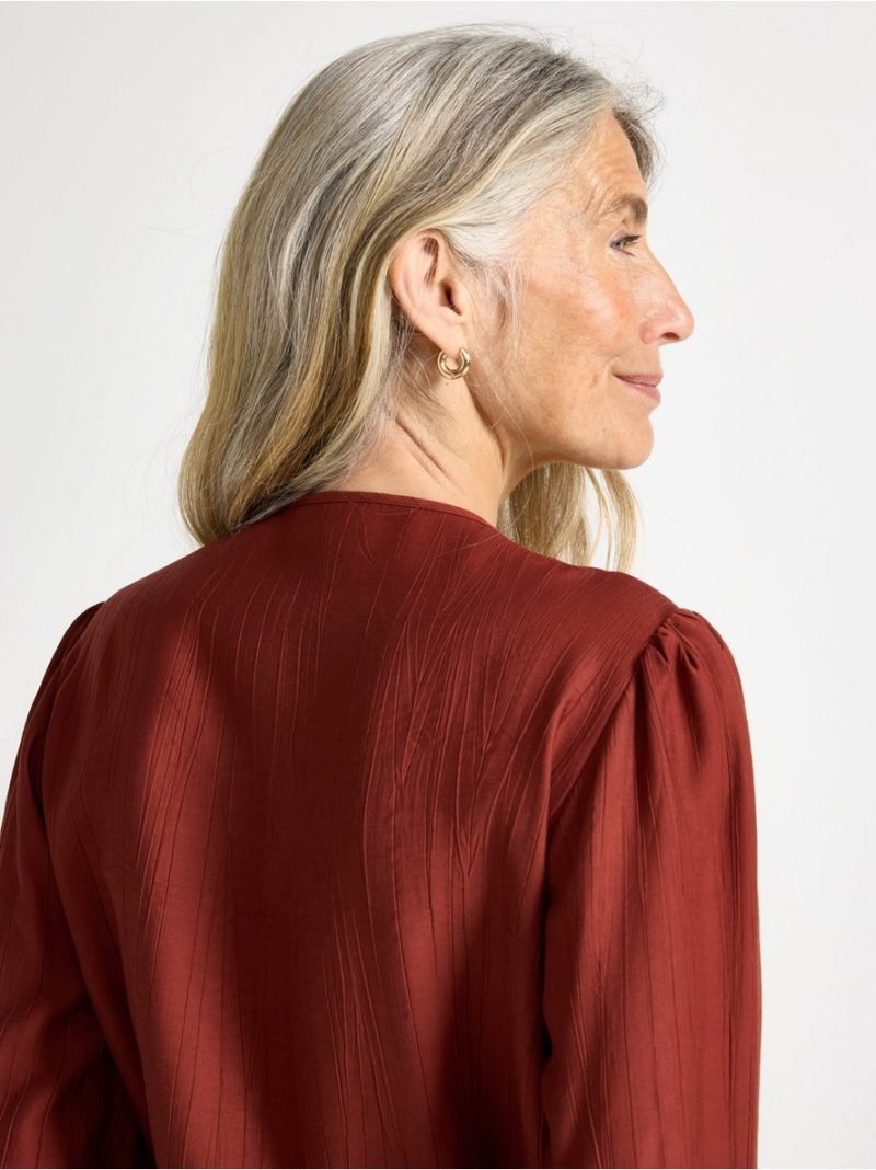 Long-sleeved blouse - 3007241-7235