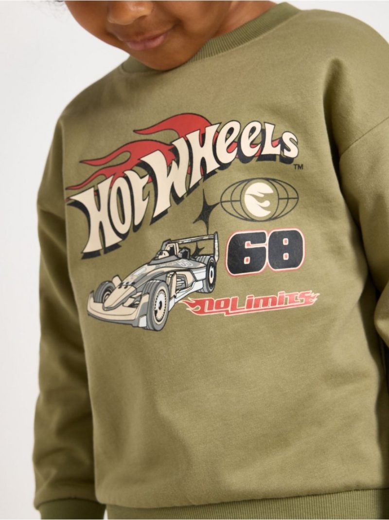Hot Wheels sweatshirt with brushed inside - 3007255-9300