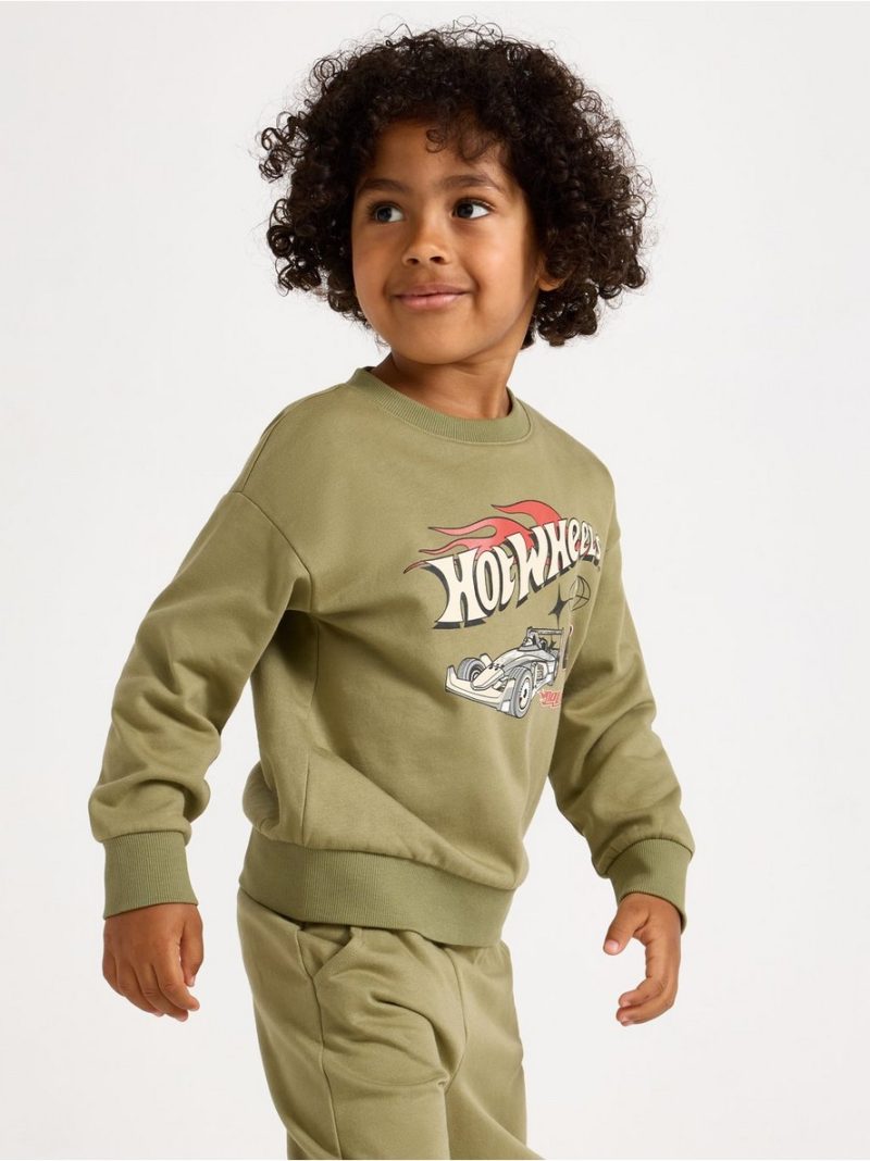 - Hot Wheels sweatshirt with brushed inside Hot Wheels sweatshirt with brushed inside - 3007255-9300