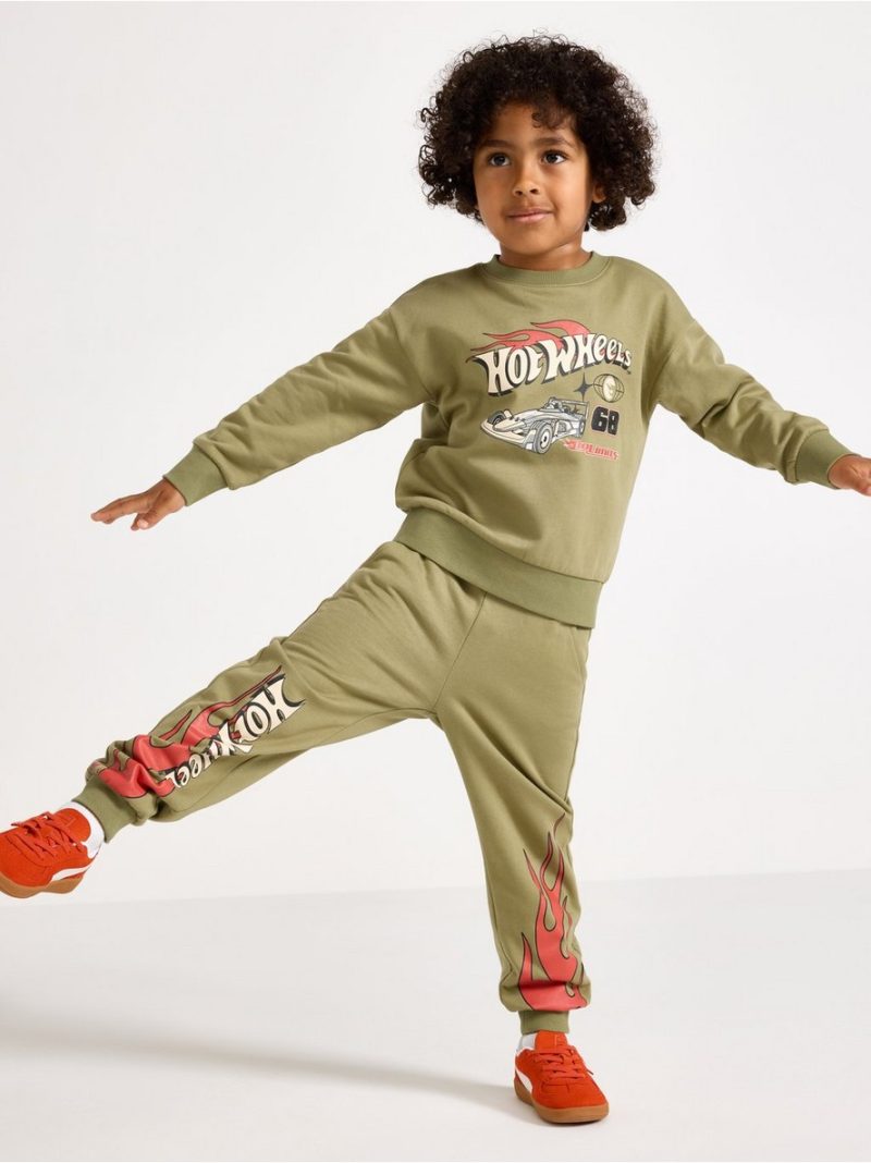 Hot Wheels sweatshirt with brushed inside - 3007255-9300