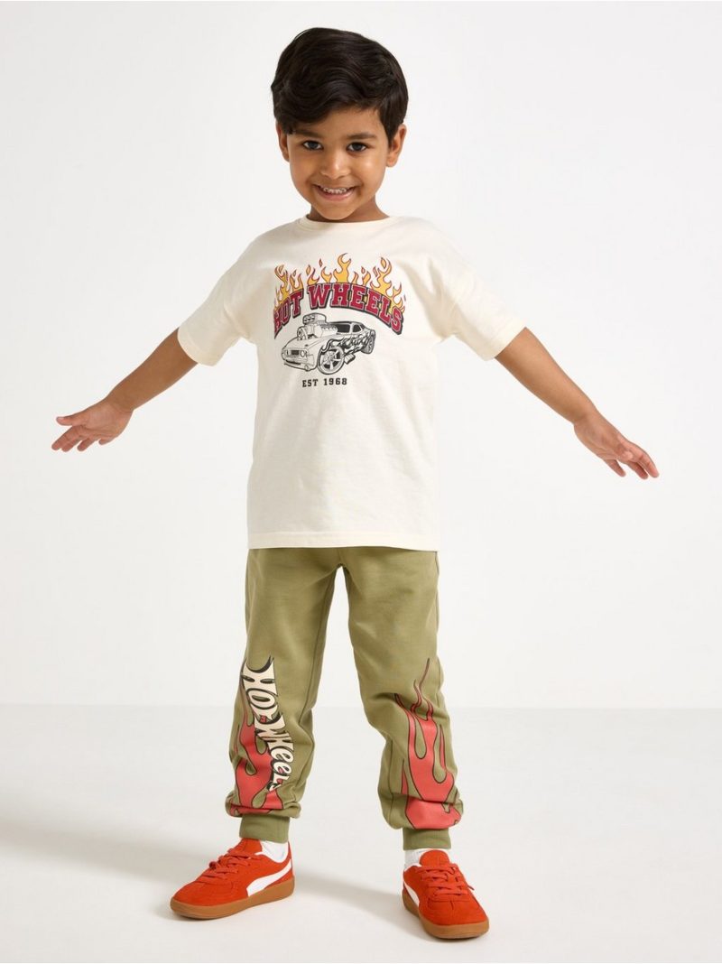 Hot Wheels joggers with brushed inside - 3007259-9300