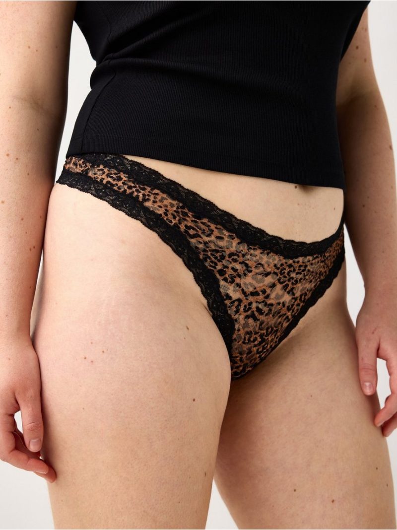 Thong in lace - 3007262-2745