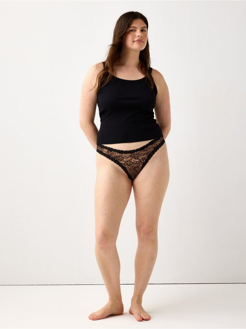Thong in lace - 3007262-2745
