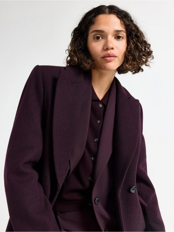 Coat in wool blend - 3007263-8704