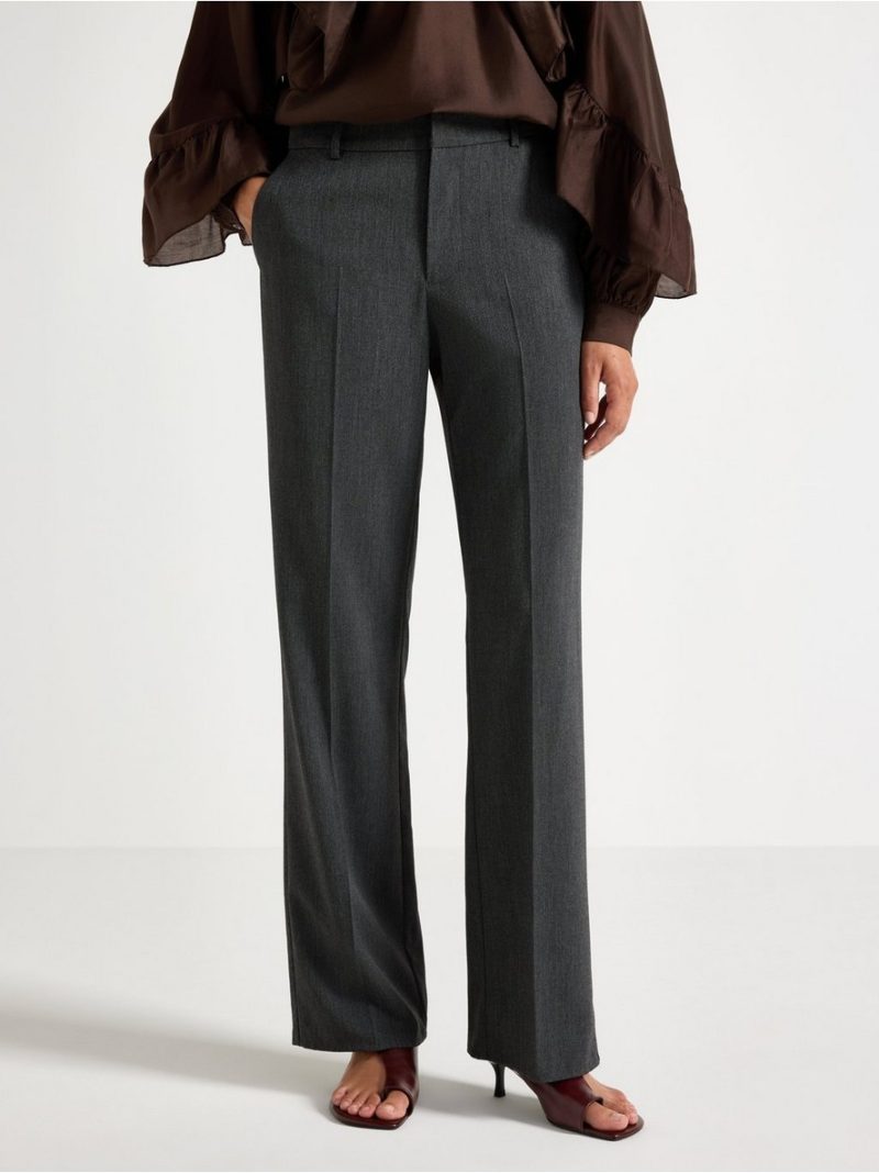 NOOR straight trousers with regular waist - 3007271-9804