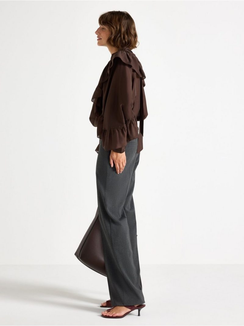 NOOR straight trousers with regular waist - 3007271-9804