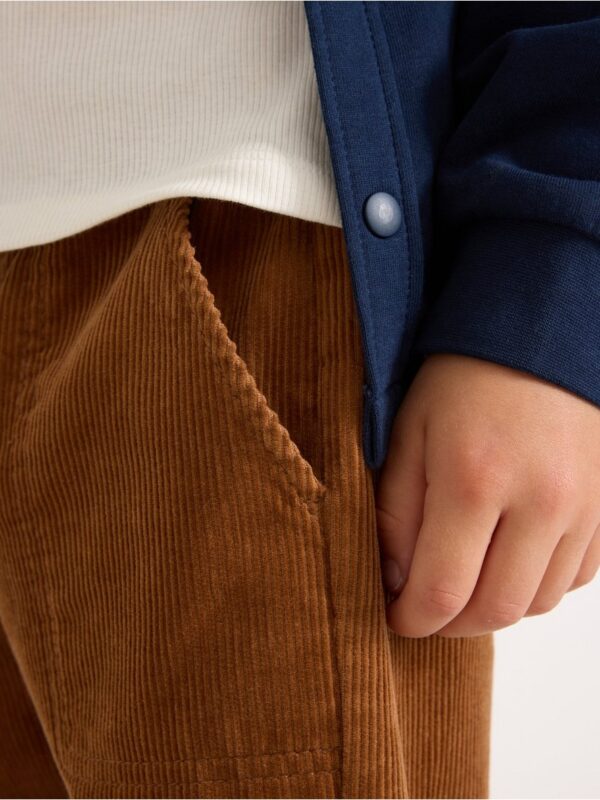 Trousers in corduroy - 3007293-1767