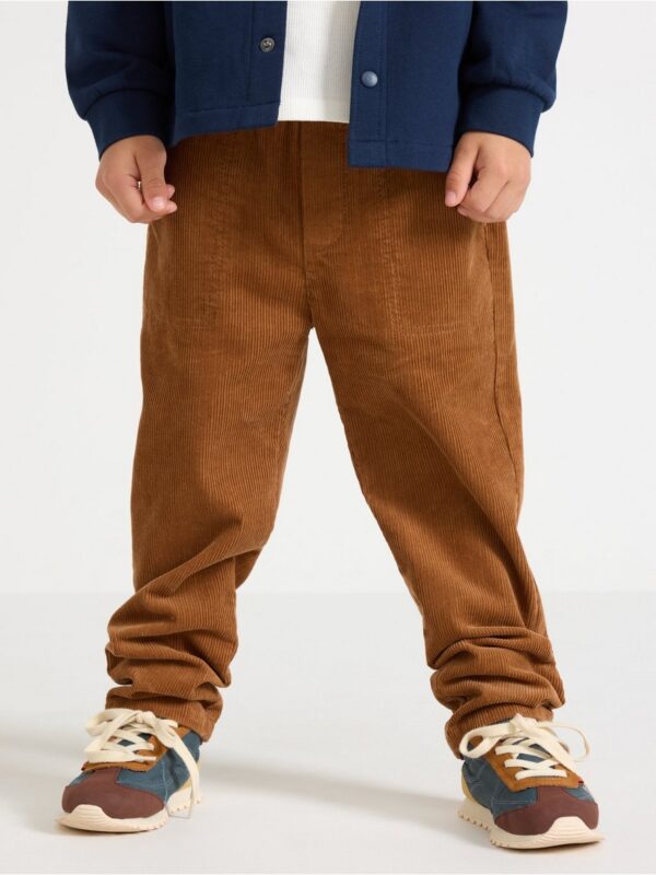 Trousers in corduroy - 3007293-1767