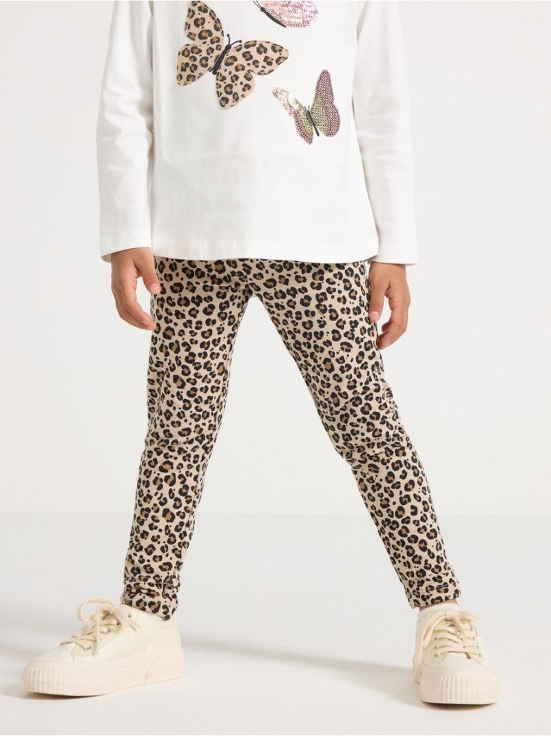 Leggings with brushed inside - 3007338-4939