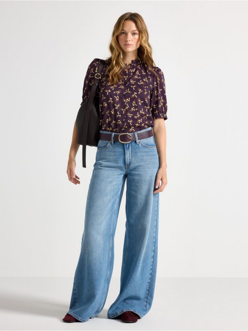 Short-sleeved blouse - 3007413-6940