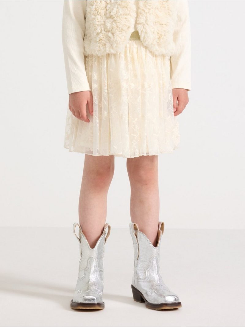 Lace skirt - 3007420-6728