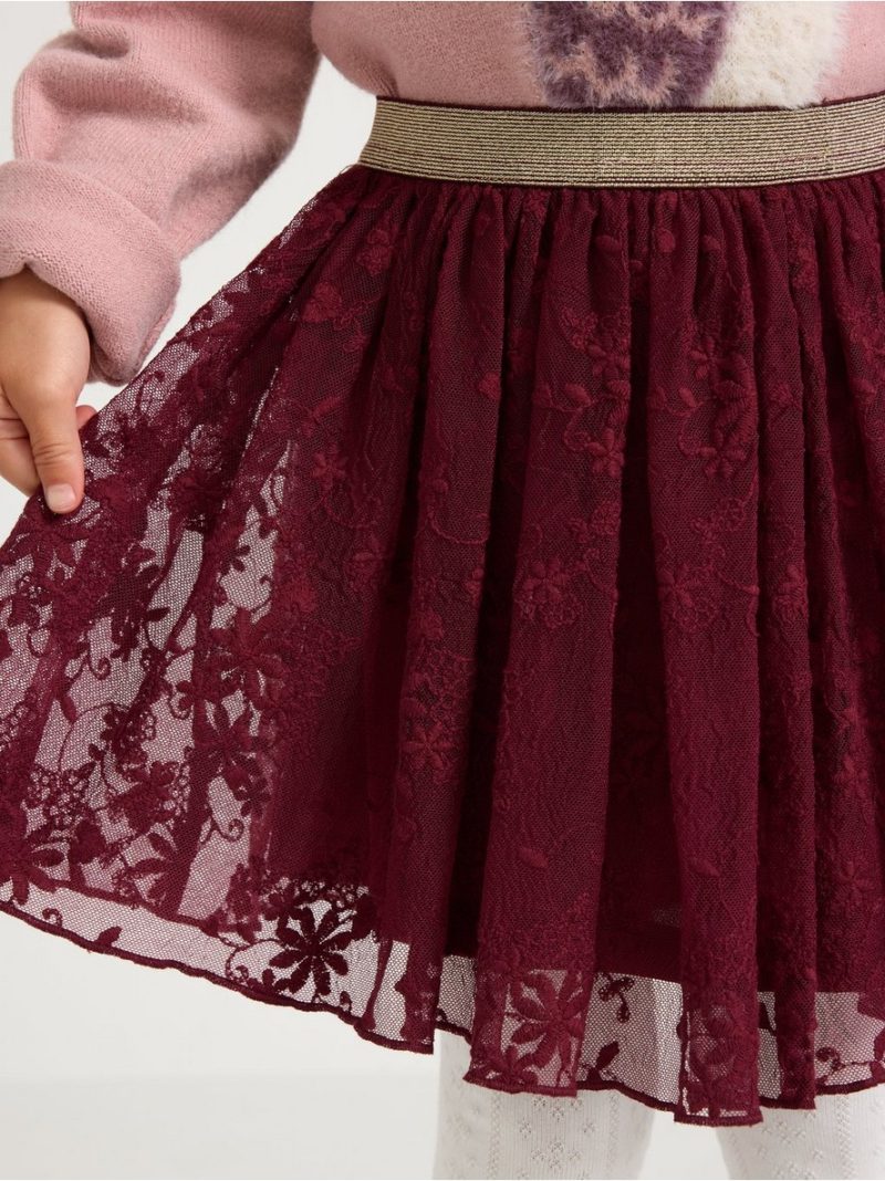 Lace skirt - 3007420-8915